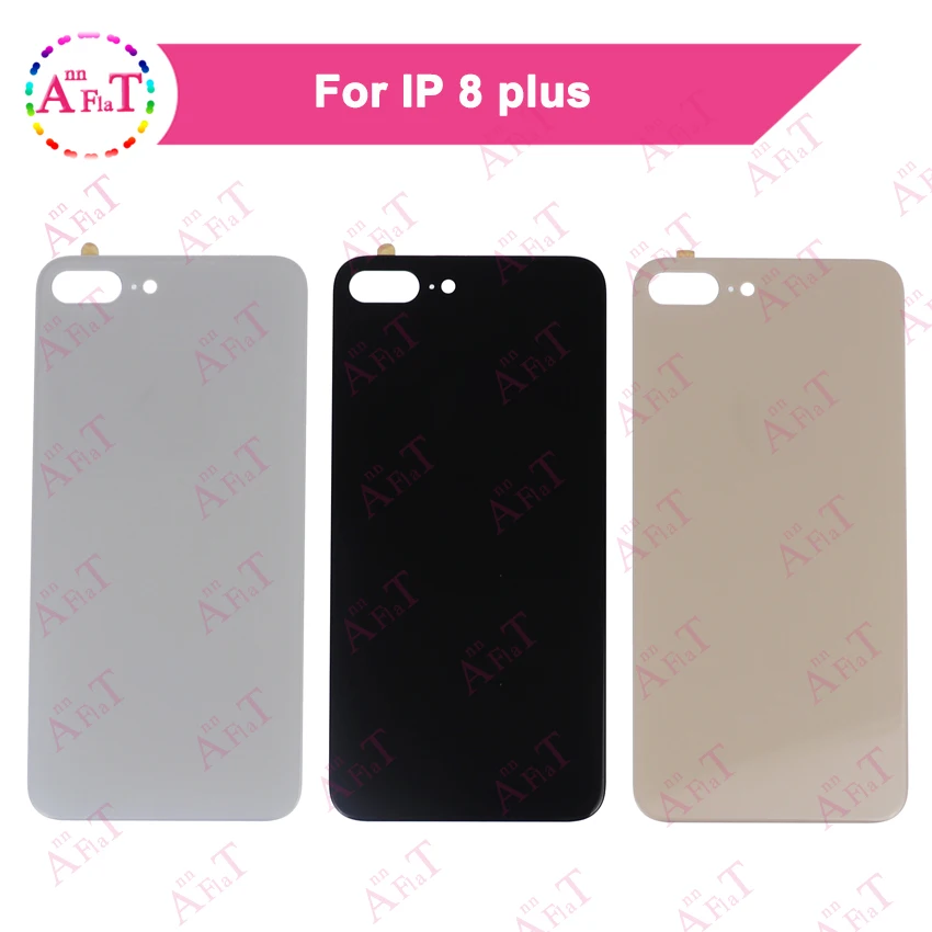 Большое отверстие легкая установка задняя крышка стекло для iPhone X 8 Plus XS XSMAX Корпус