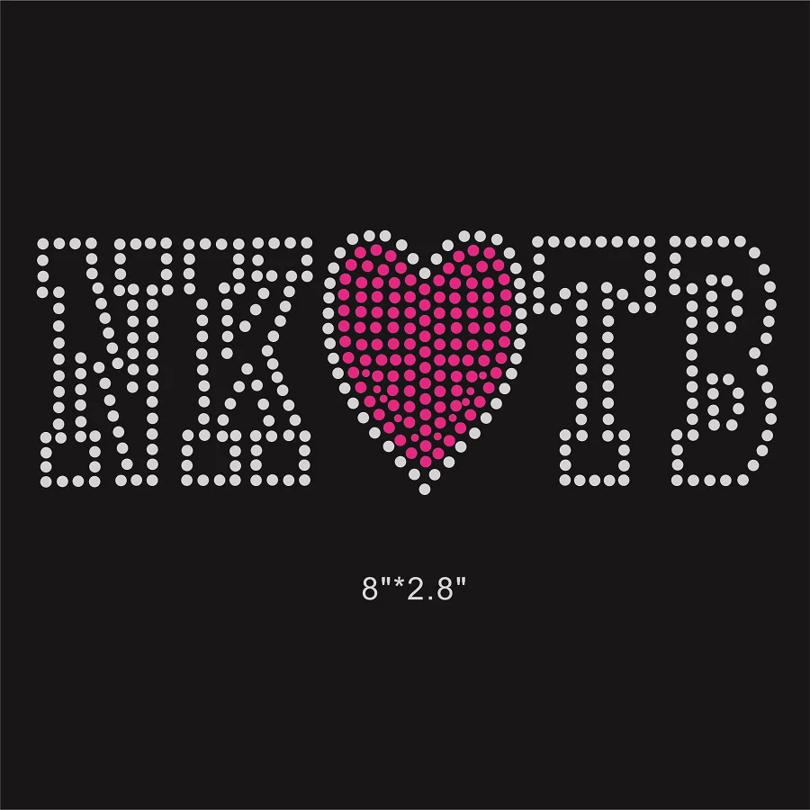 20 шт./лот NKOTB серебро и розовый заклепки исправление передачи Стад для вашего