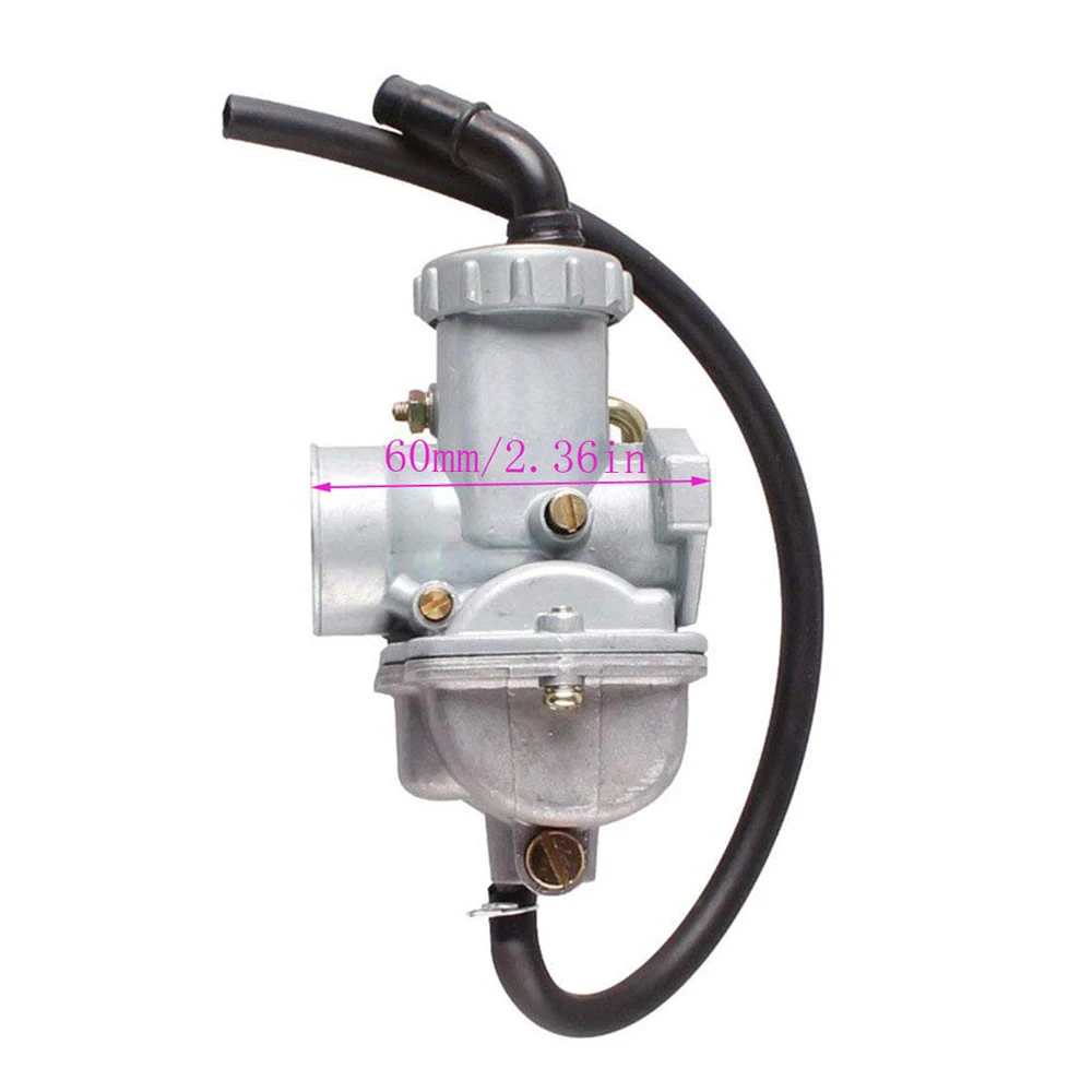 Масляный карбюратор PZ20 КАРБЮРАТОР подходит для 49cc 70cc 90cc 100cc 110cc 125cc Coolster NST Chinese ATV |