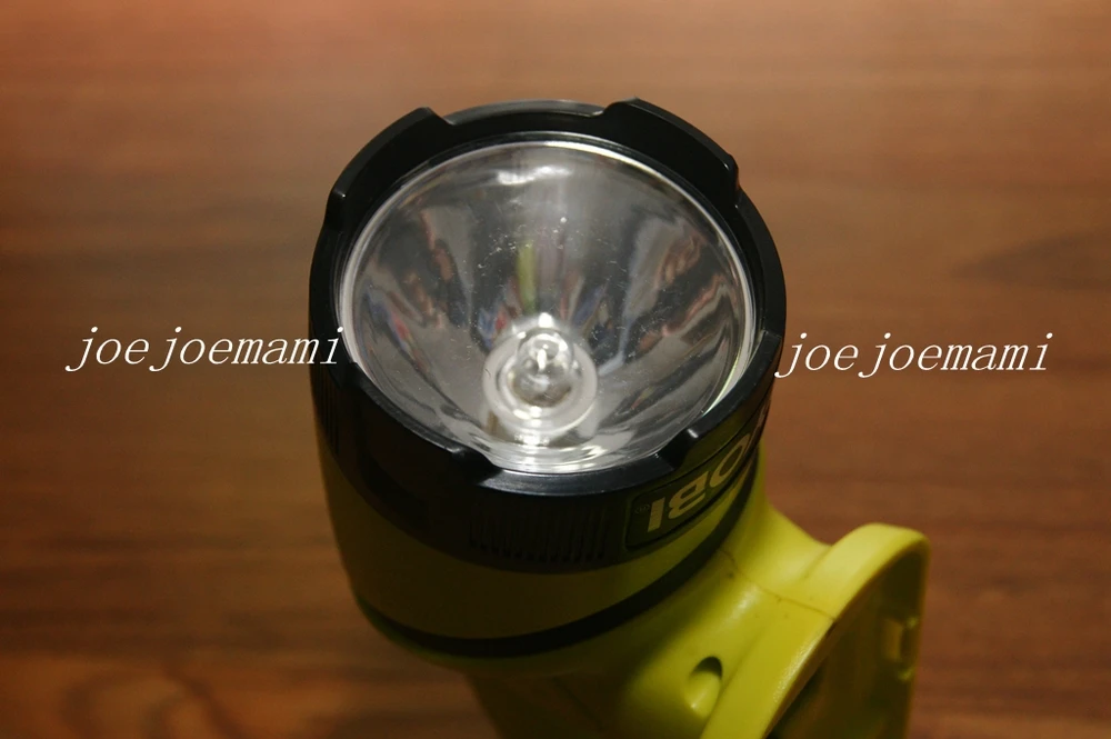 Used Ryobi P701G 18V Flashlight Free Shipping Suit for P108 P107 P102 P104 P105 RB18L25 Battery | Электроника