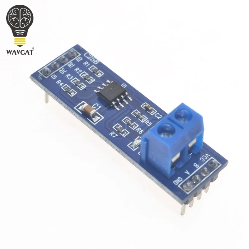 WAVGAT MAX485 модуль RS-485 ttl к RS485 MAX485CSA конвертер модуль для Arduino интегральные схемы продукты