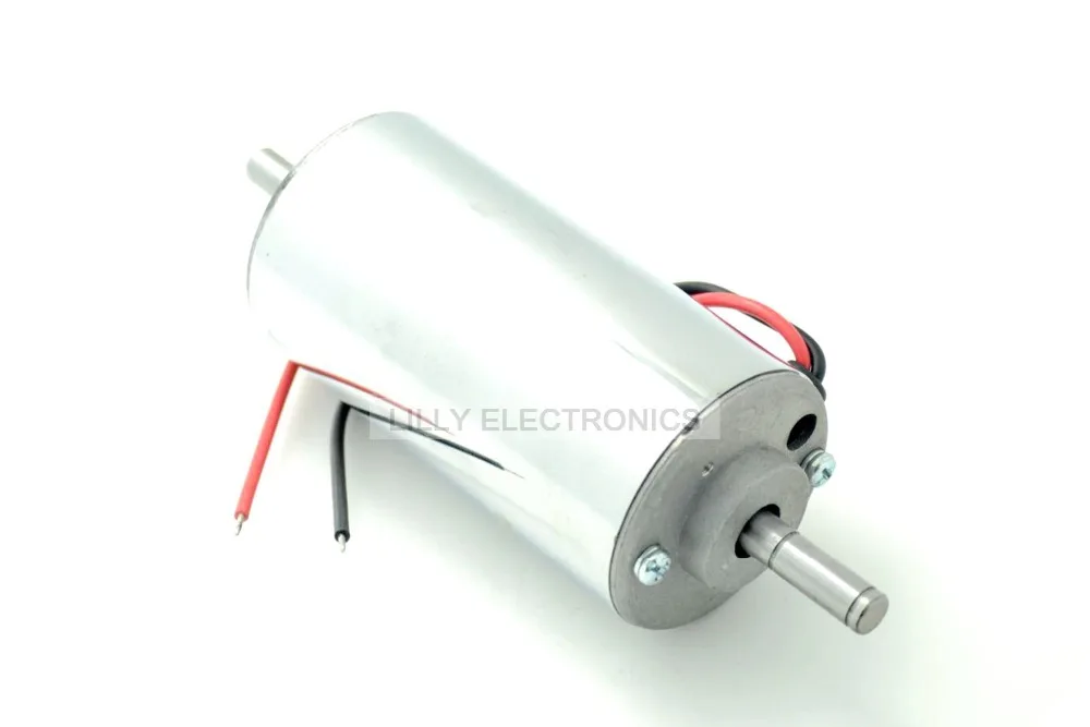 Мотор шпинделя постоянного тока 400 Вт 52 мм с перманентной магнитной щеткой и