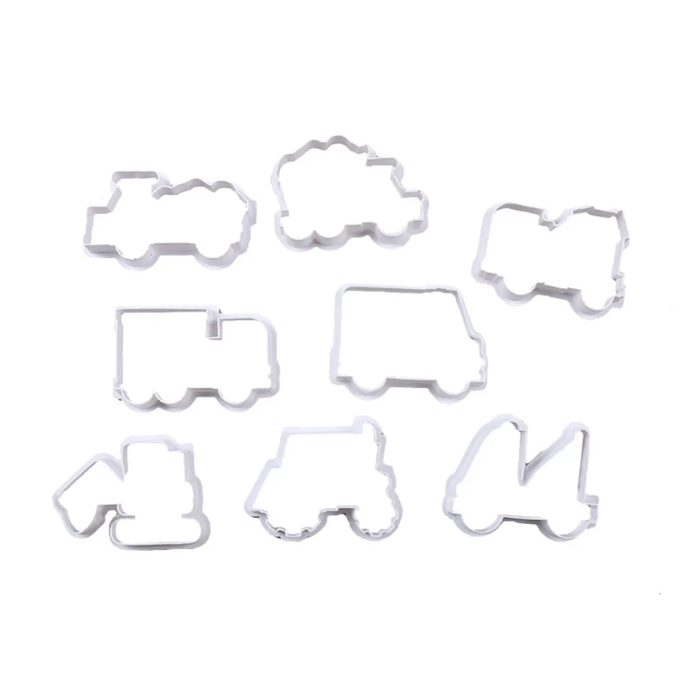 8 шт./компл. инженерная силиконовая форма для торта детское печенье Пластиковая