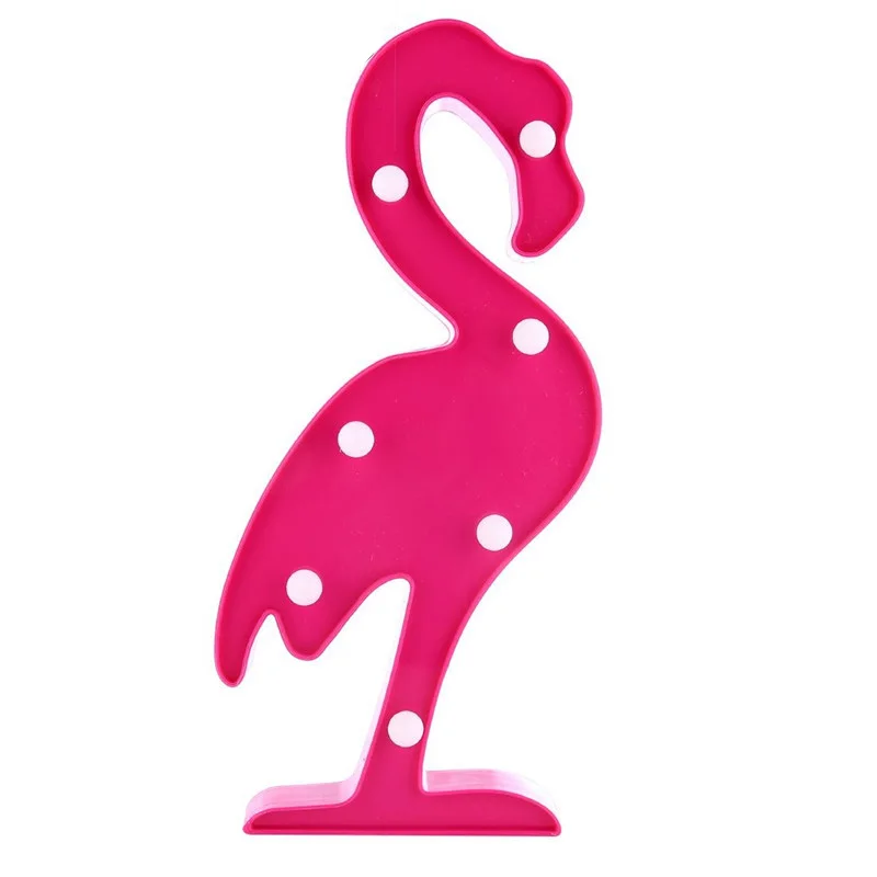 Chicinlife 1 шт. ананас кокосовое дерево фламинго кактус в форме светодиодный