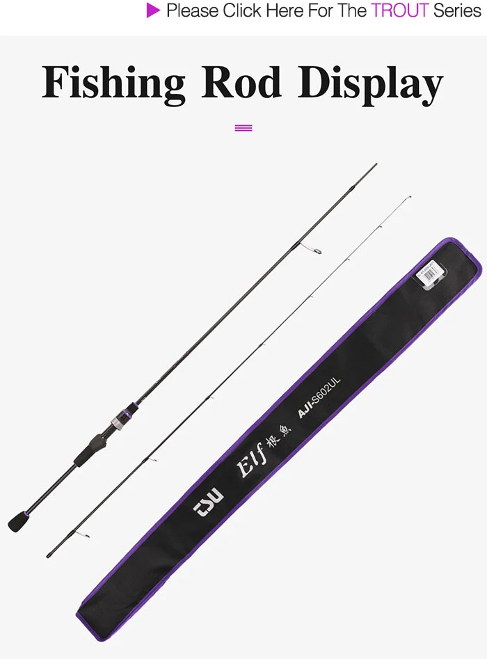 TSURINOYA, новинка, AJING, Удочка ELF, 1,83 м, UL F, 2 секции, Удочка Rockfish FUJI, направляющие кольца, аксессуары, вес 70 г, вес приманки 1-7 г