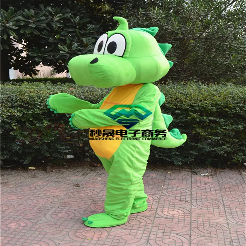 2017 новые качественные костюмы Зеленого дракона классического костюма