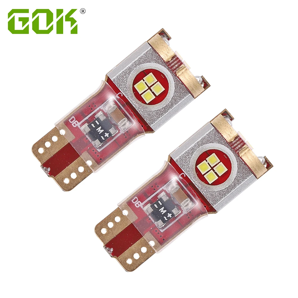 2x супер яркий светодиодный T10 W5W 12 SMD CSP чип 168 194 Canbus без ошибок Автомобильный