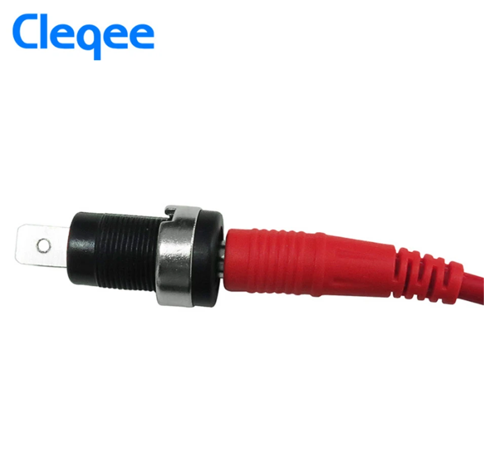 2018 Cleqee P1041 1 комплект м 4 мм банановый штекер мягкий Тестовый Кабель RV для