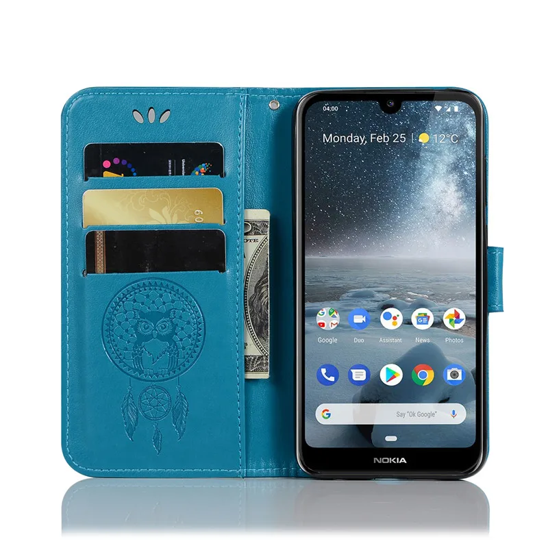For Nokia 4.2 Case Flip Luxury Wallet PU Leather Cover Phone TA-1157 TA-1150 TA-1133 TA-1149 TA-1152 Nokia4.2 | Мобильные телефоны