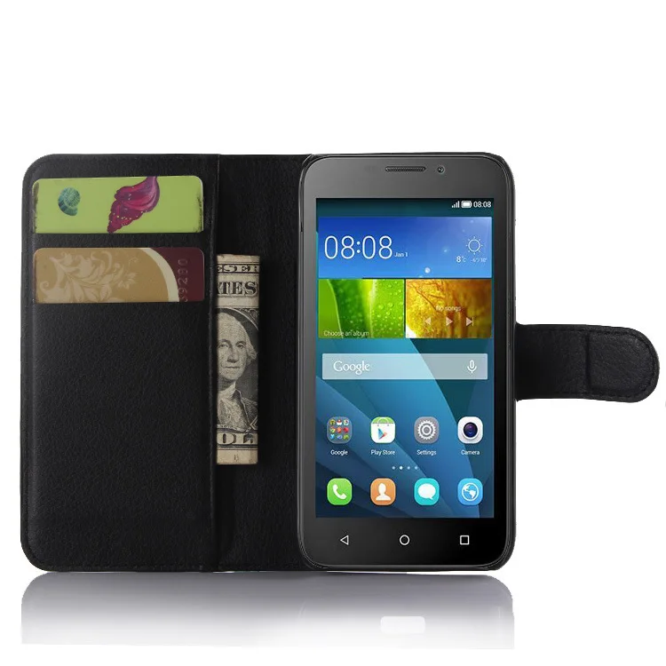 YINGHUI Coque Fundas для Huawei Ascend Y560 U02/Honor Bee Y541 U02 Y5c чехол телефона с подставкой кошелек