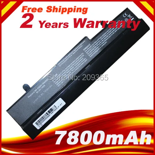 7800 мАч аккумулятор для ноутбука ASUS Eee PC PL32 1005 AL32 1001 1005H 1005P 1005HE 1005HA 1101HA AL31 ML32 1005|laptop