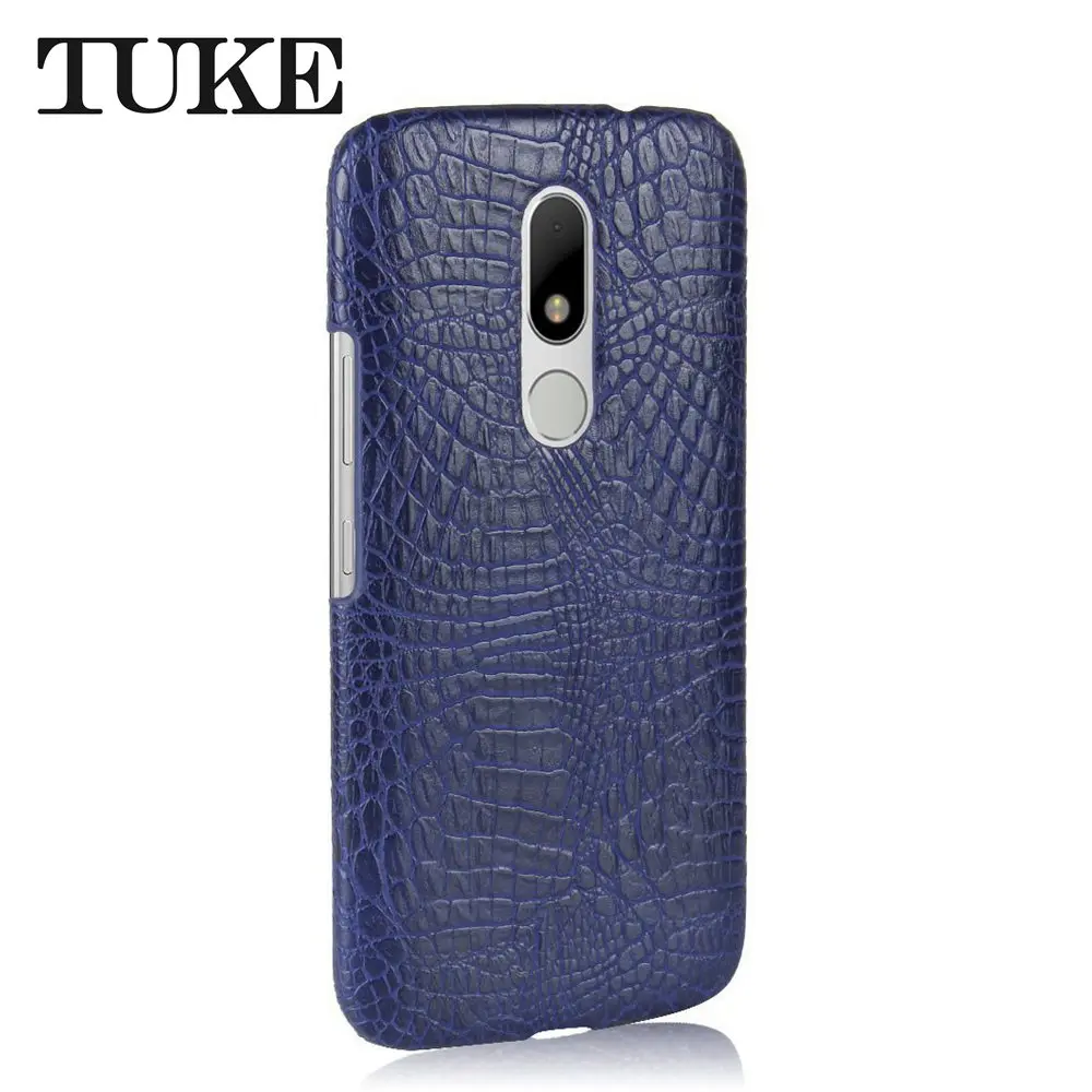 Чехол с крокодиловым узором для Motorola Moto M Жесткий Lenovo Dual XT1662 XT1663 кожаный чехол