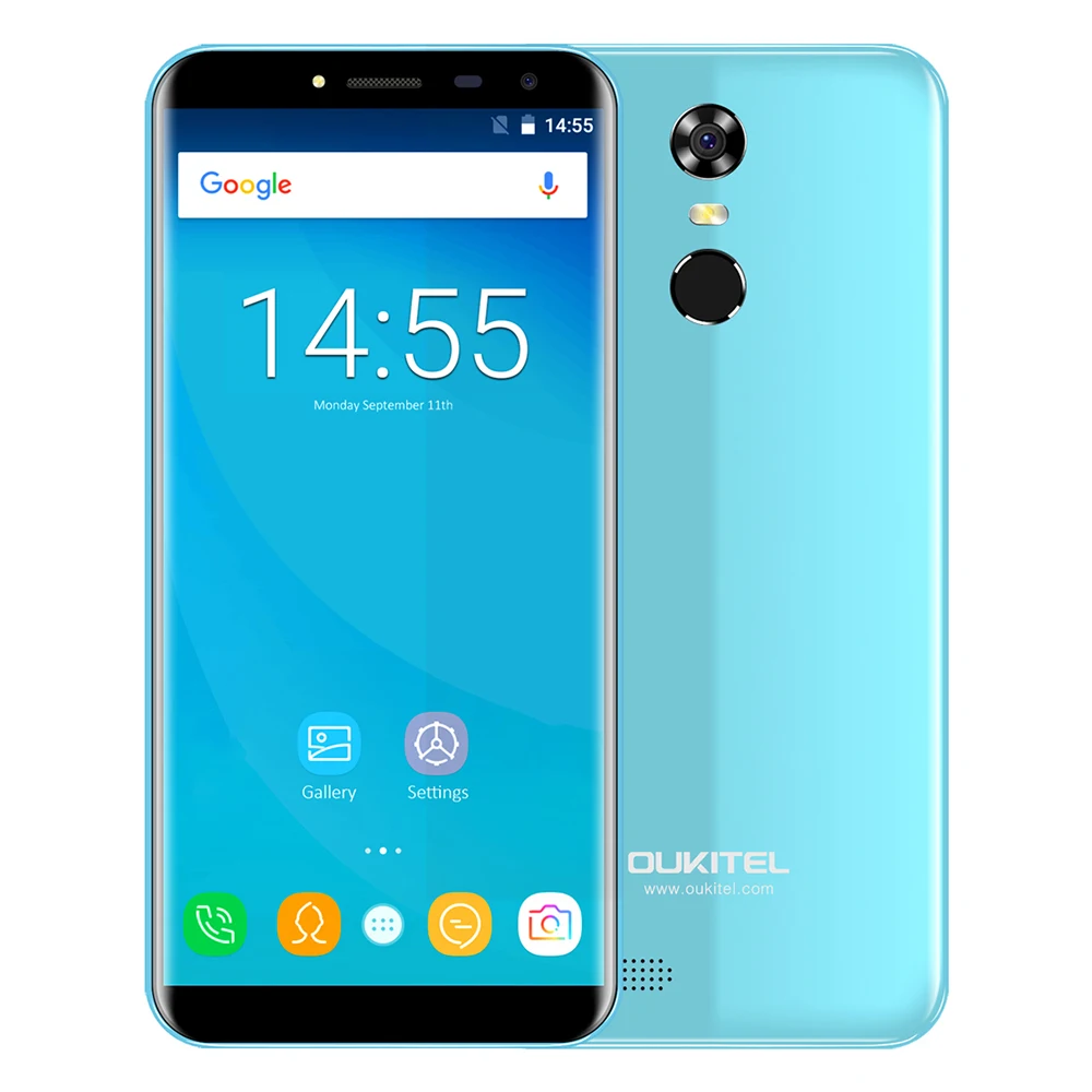 Смартфон OUKITEL C8 4G Android 7 0 5 дюймов MTK6737 четырехъядерный 2 Гб ОЗУ 16 ПЗУ сенсорный