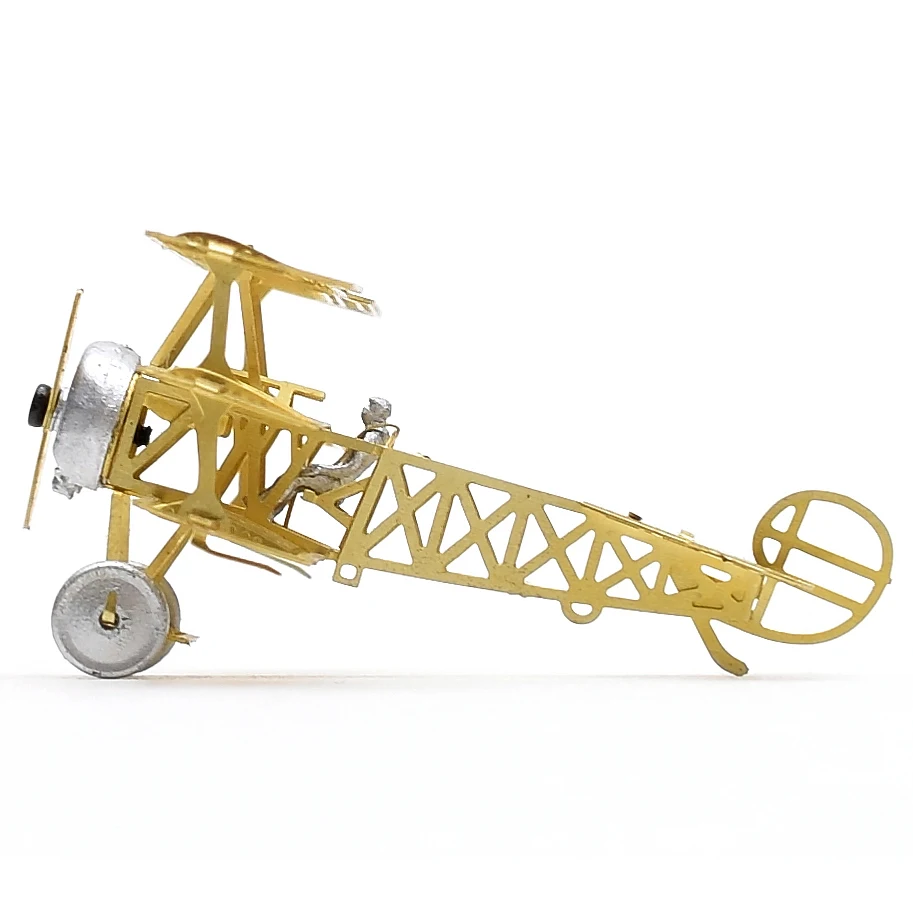 1/160 Fokker модель самолета DR.1 в масштабе Красного барона из латуни с гравировкой 3D