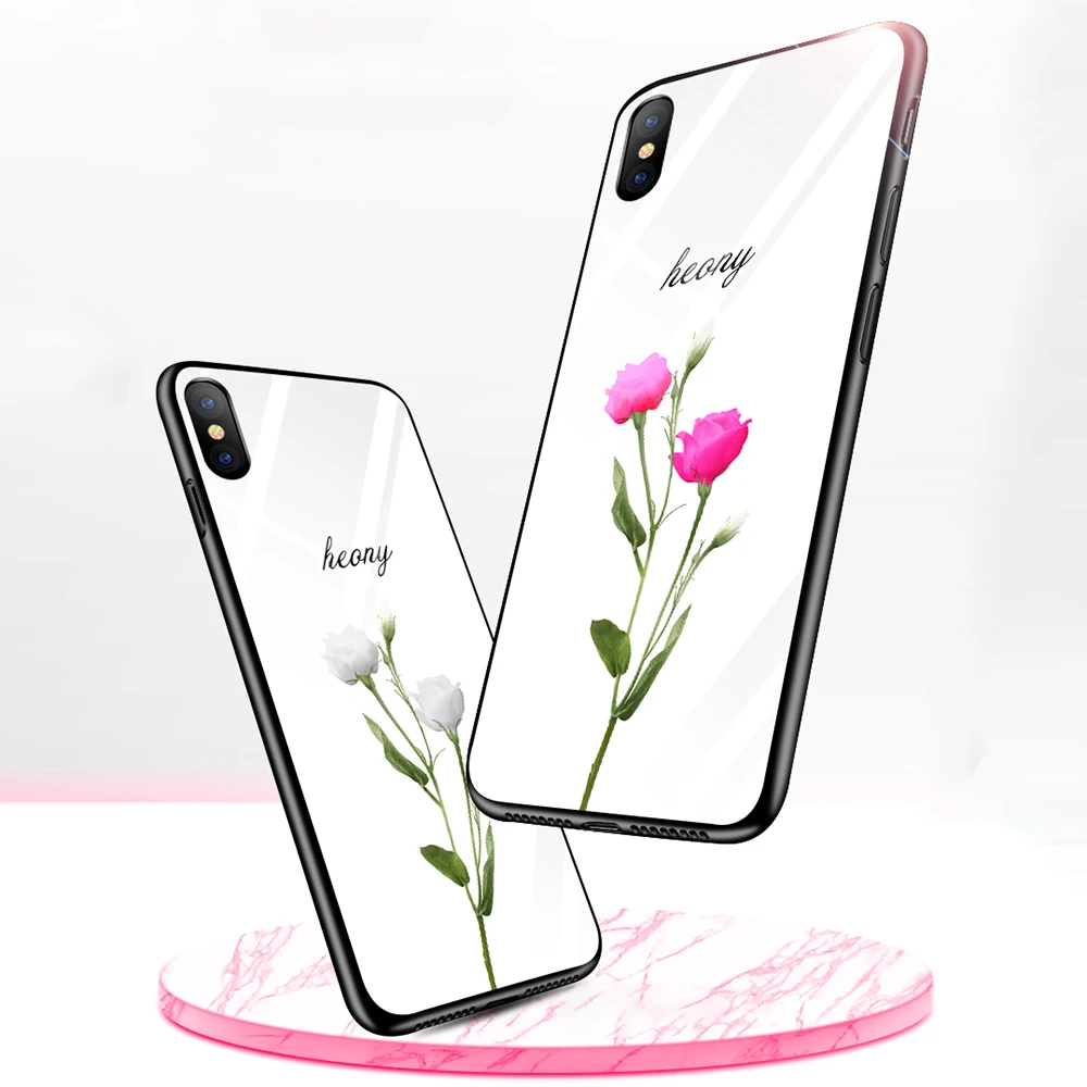 Чехол для телефона с ультрафиолетовым светом iPhone X XR XS Max чехол из закаленного