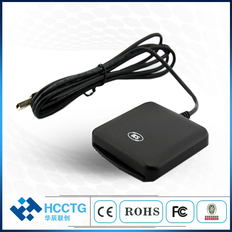 Флэш-ридер USB для чтения чип-карт с полной скоростью поддержка ISO 7816 A B C бесплатным