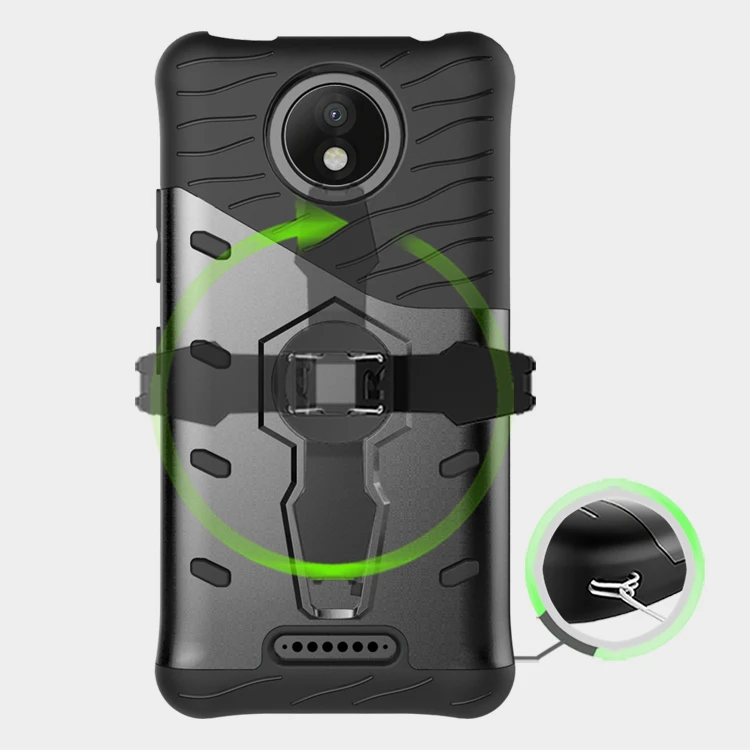 CHCHOOH СПС Motorola MOTO C Роскошные Гибридный Slim Armor Снайпер телефона чехол для Moto плюс