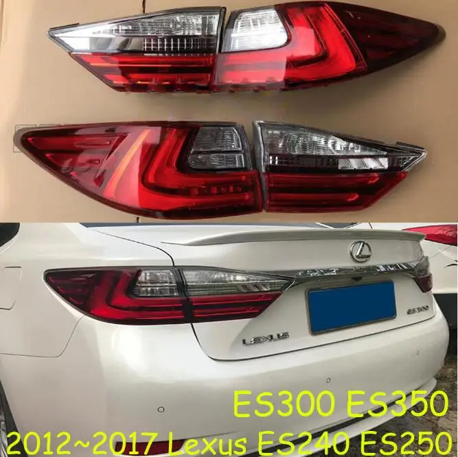 one set 4pcs Автомобильный бампер taillamp для Lexus задний светильник ES240 ES250 ES300 ES350 2012~ 2017y автомобильные аксессуары задний светильник для Lexus задний светильник - Цвет: one set 4pcs
