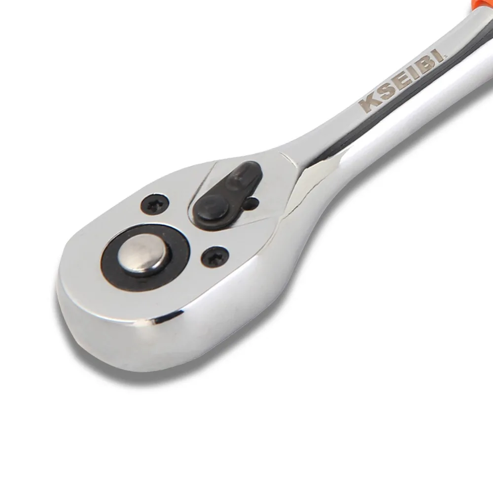 

KSEIBI Adjustable Quick Release Socket Ratchet Handle 1/4 - 3/8 - 1/2 Inch