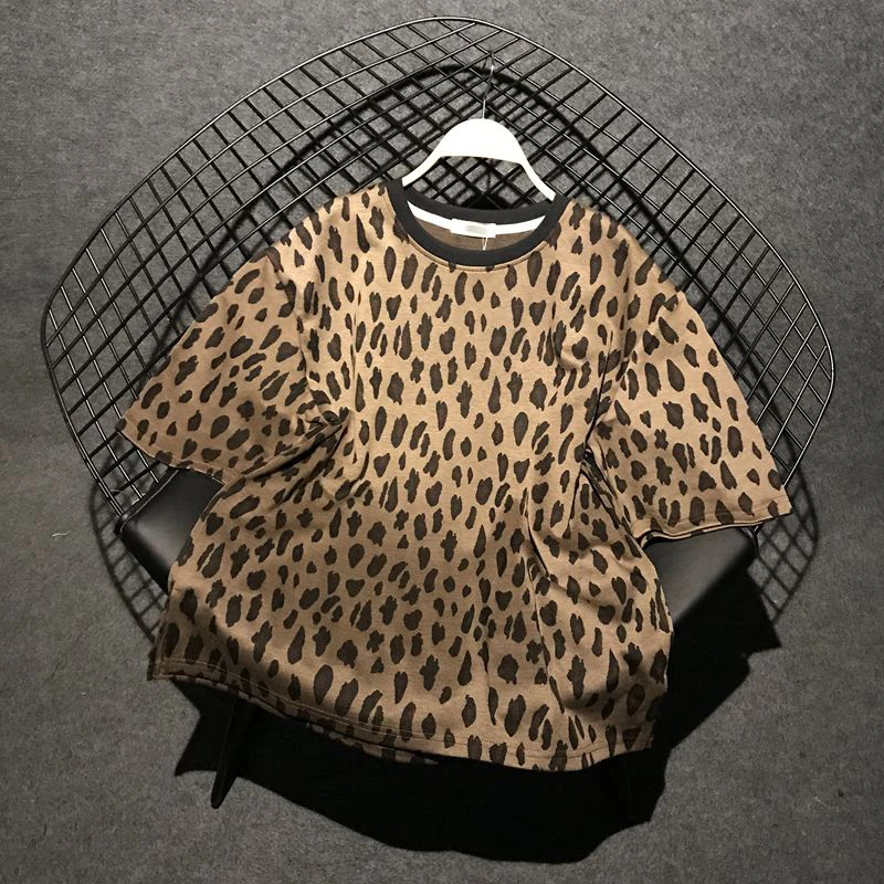 Женские рубашки из хлопка повседневные трикотажные с коротким рукавом длинные