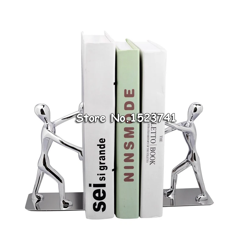 Бесплатная доставка 1 пара/лот модная классная металлическая книга из