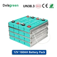 gbs 12v 160ah 3 2v lifepo4 battery pack for electric car solar energy upsenergy storage etc rechargeable battery