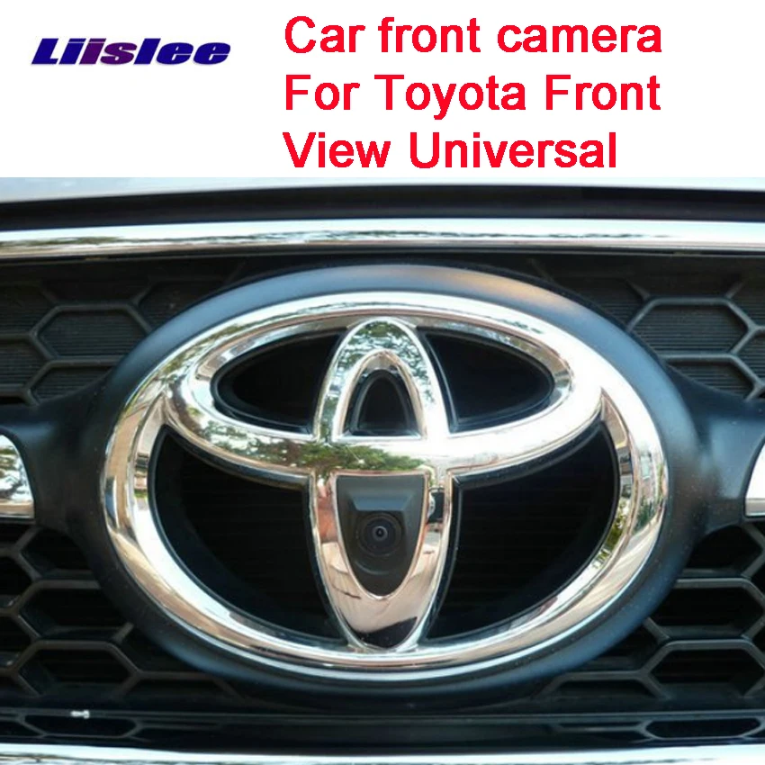 Автомобильная специальная фронтальная HD Высококачественная камера для Toyota, Универсальная автомобильная фронтальная камера, водонепроницаемая камера ночного видения CCD