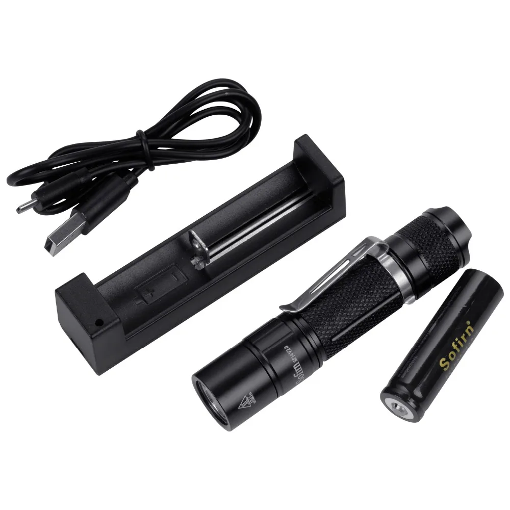 Sofirn SF14 V2.0 мини Мощный светодиодный фонарик AA 14500 фонарь CREE XP-G2 550lm EDC Карманный свет