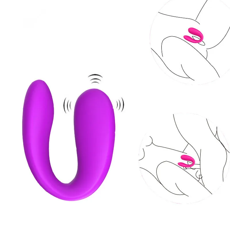 U образный пенис вибратор сильный G spot секс игрушки для женщин клитор Вибратор