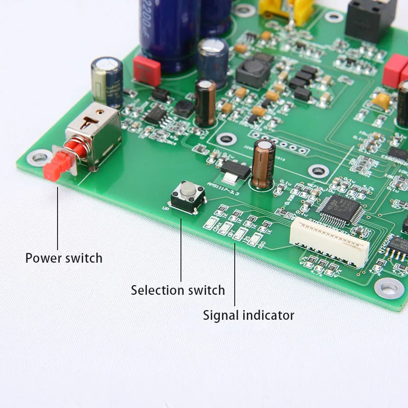 ES9038Q2M ES9038 Q2M I2S DSD оптический коаксиальный входной декодер DAC выход для наушников Hi