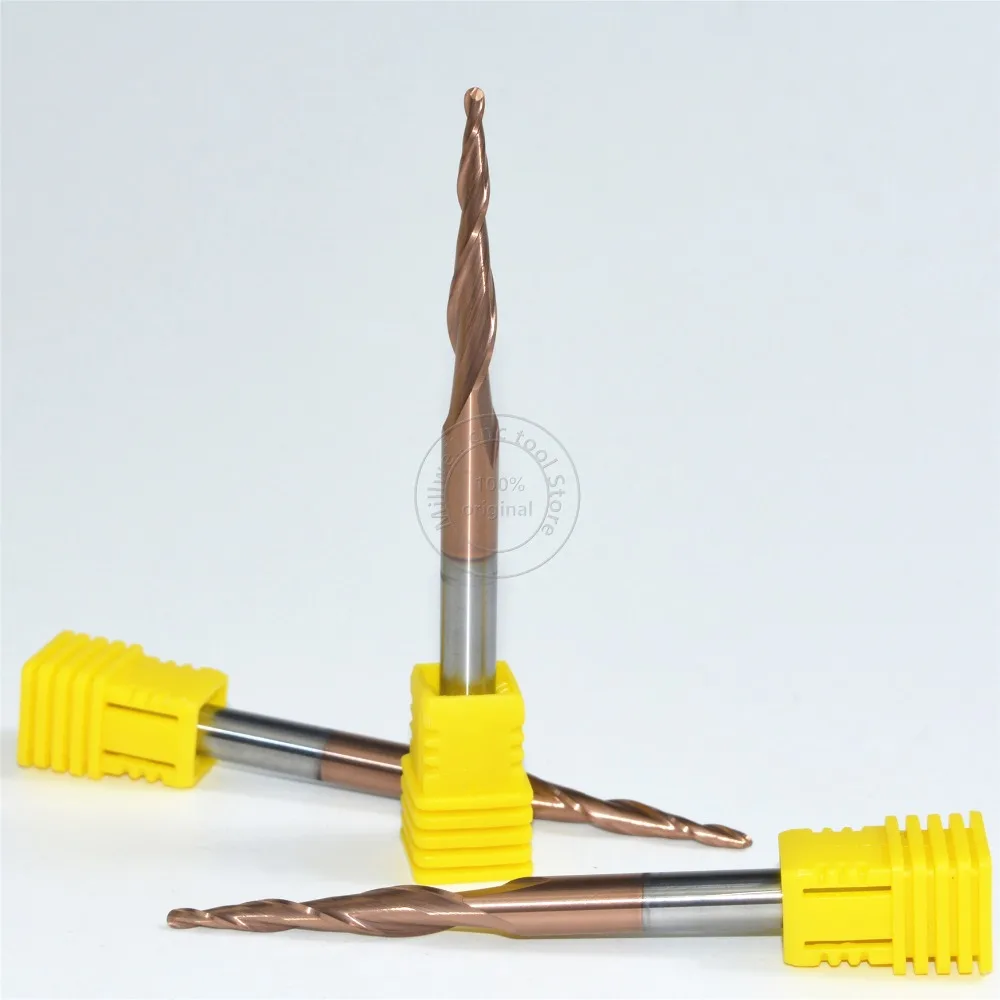 Бесплатная shipping-10PCS R1 * D6 30 5 80L 2F HRC55 Вольфрам с твердосплавным покрытием