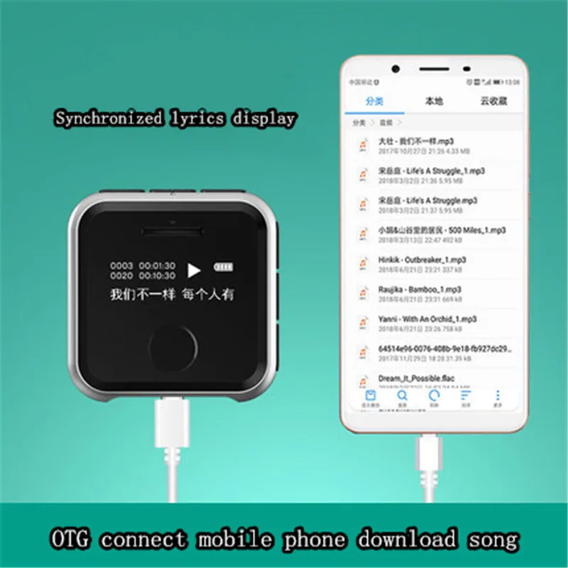 MP4 Walkman, интеллектуальная электронная книга, FM Музыка fm-радио, поддержка TF карты, наручные часы, MP3 мини Bluetooth, милая девушка, спорт, удобно