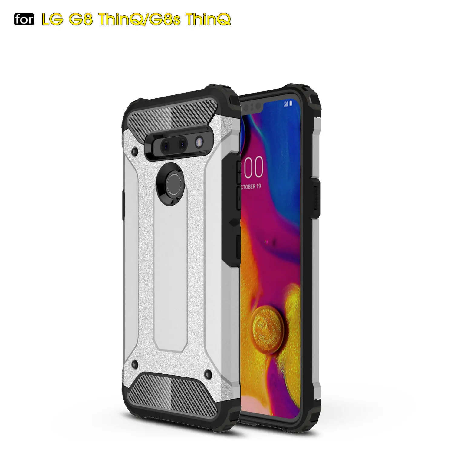 LMG820UM1 Case LG G8 ThinQ Cover 6.1&quot LMG820QM7 G820N Armor G8ThinQ LMG820UMB Phone Shell |