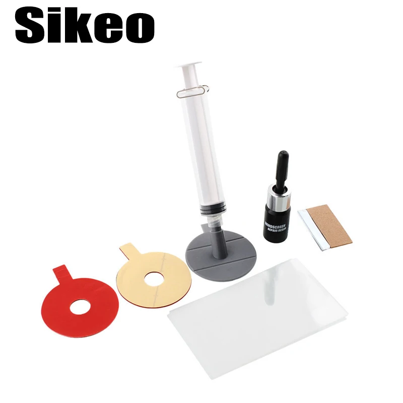 Sikeo автомобильный комплект для ремонта лобового стекла инструменты авто стекло