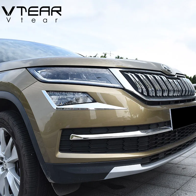 Vtear для Шкода Кадиак Skoda Kodiaq шкода кодиак Противотуманные фары Крышка передняя