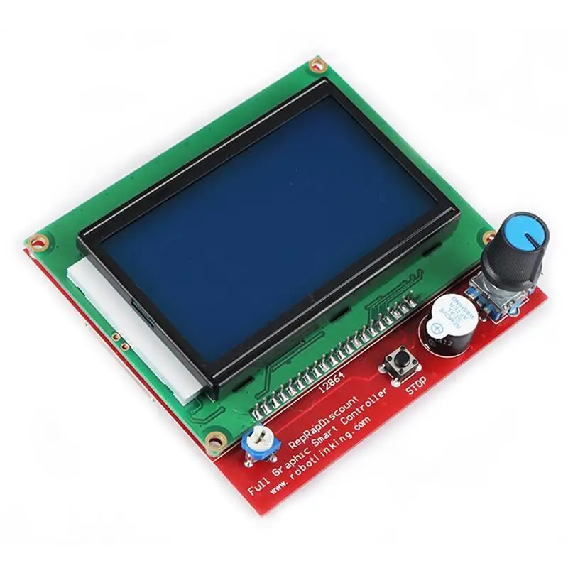3D принтер smoothhieboard 5X V1.1 + 12864 ЖК-дисплей с адаптером | Компьютеры и офис