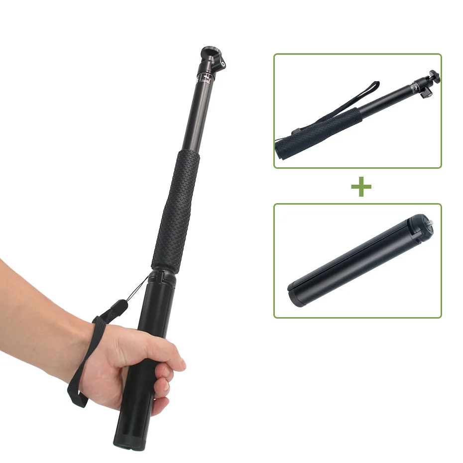 Портативный водонепроницаемый монопод селфи палка телескопическая Выдвижная