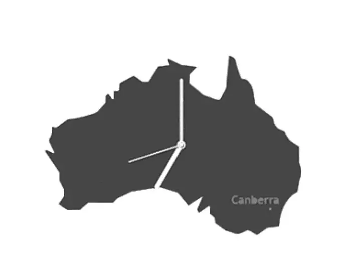 Канберра Австралия время супер тихий механизм сканирования металла Hotal семья