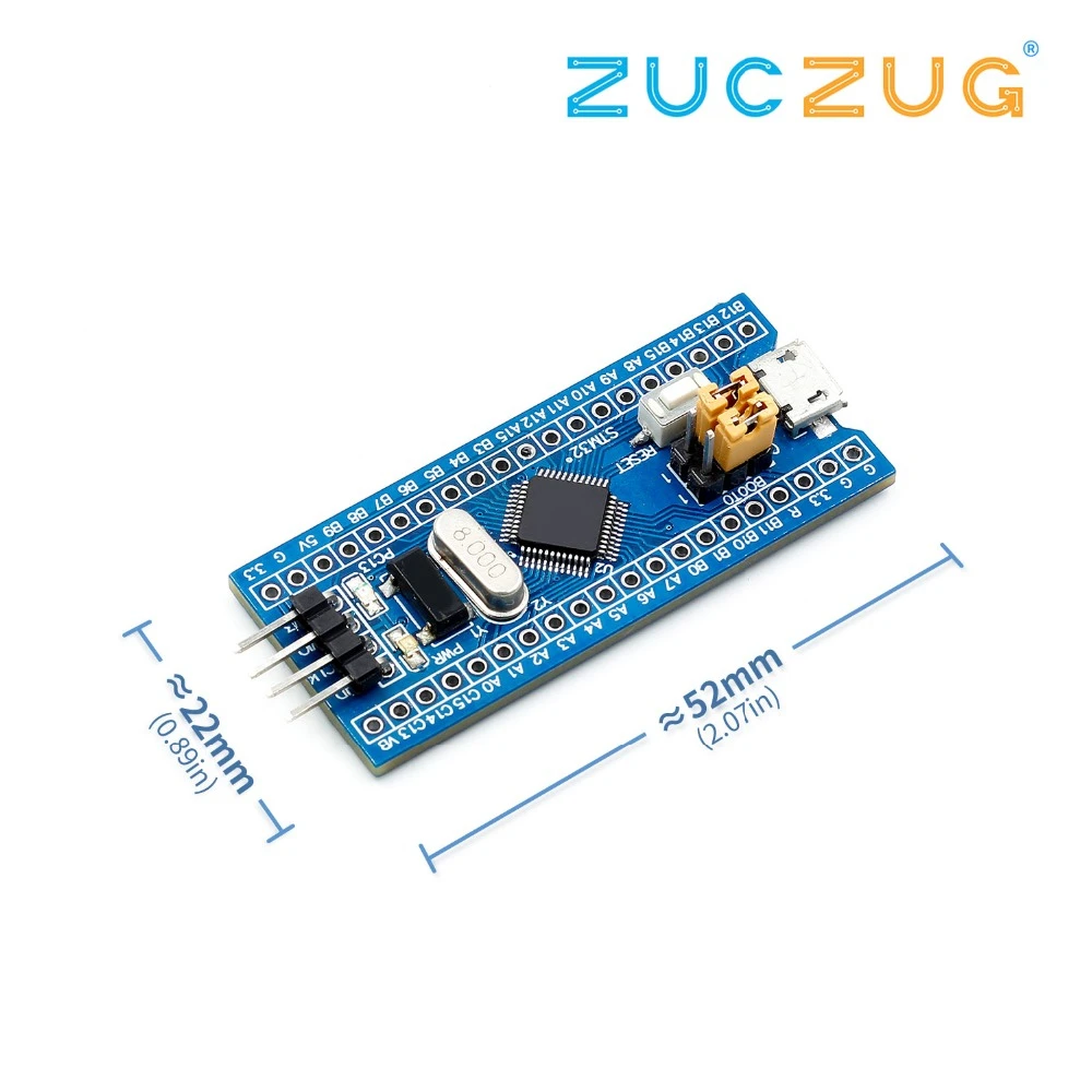 Минимальная плата разработки системы STM32F103C8T6 ARM STM32 модуль с датчиком для