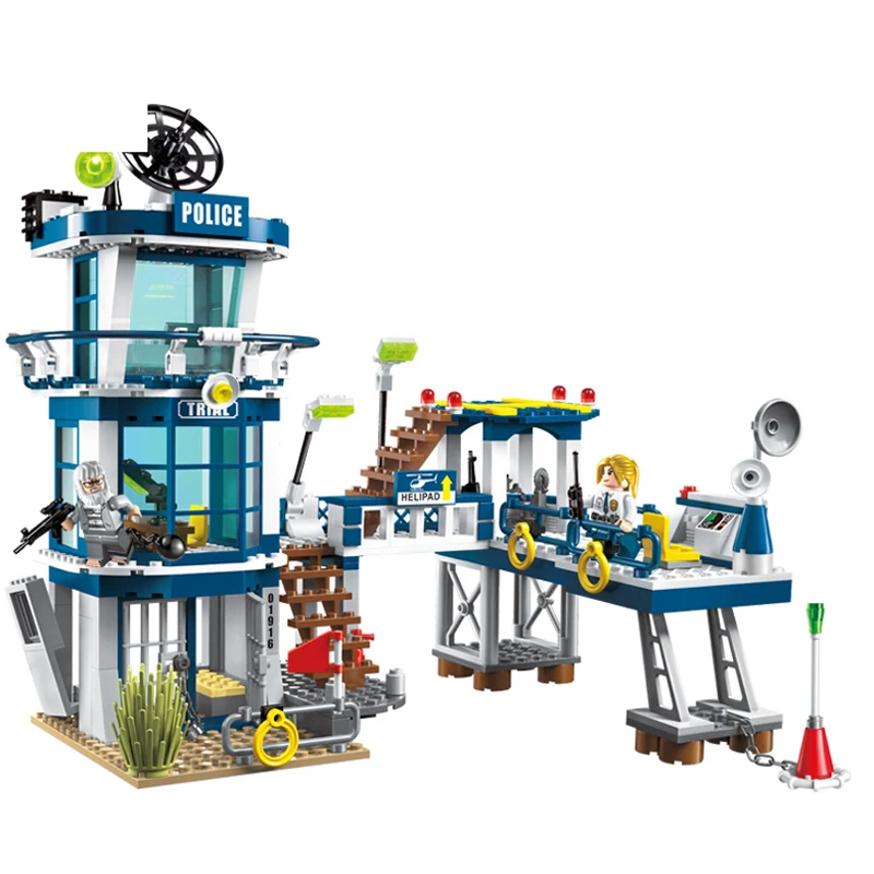 Enlighten модели Здание игрушка Совместимость с LEGO Лего Legos Конструктор E1916 565 блок