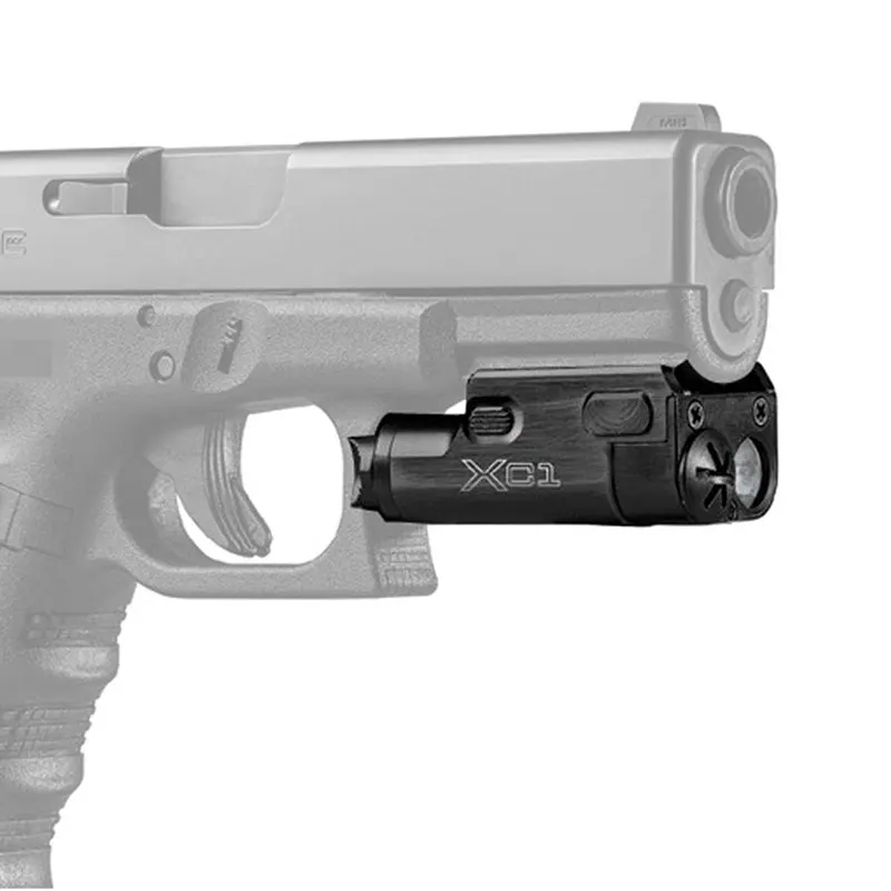 Тактический охотничий фонарик XC1 светодиодный ультра компактный SF Weaponlight