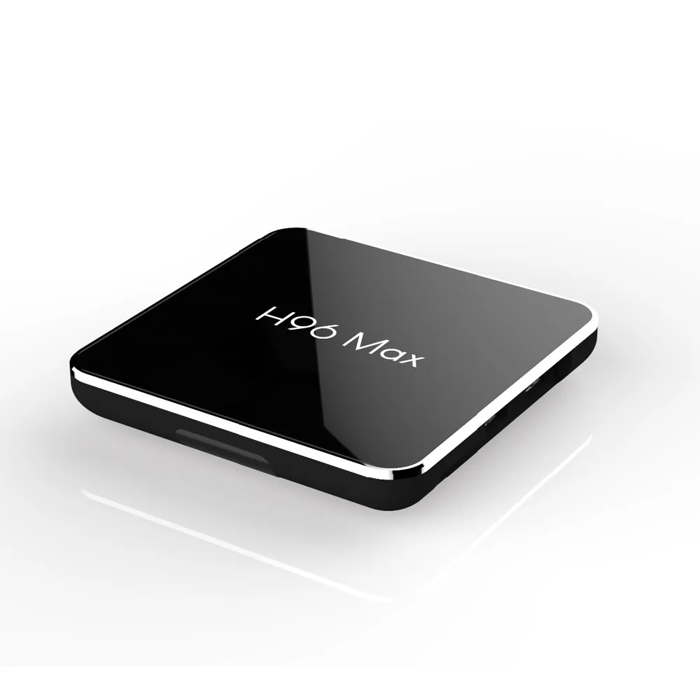 Android 8 1 4 Гб 64 Amlogic S905X2 LPDDR4 Smart TV Box Dual Wifi H.265 1080p 4K USB3.0 H96 MAX X2 Google Голосовое управление