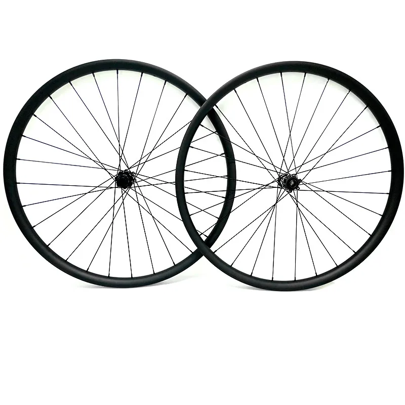 

29er carbon mtb wheels 30x25mm Asymmetry tubeless boost DT350 Straight pull 110x15 148x12 mtb disc bike wheels bicycle wheelset