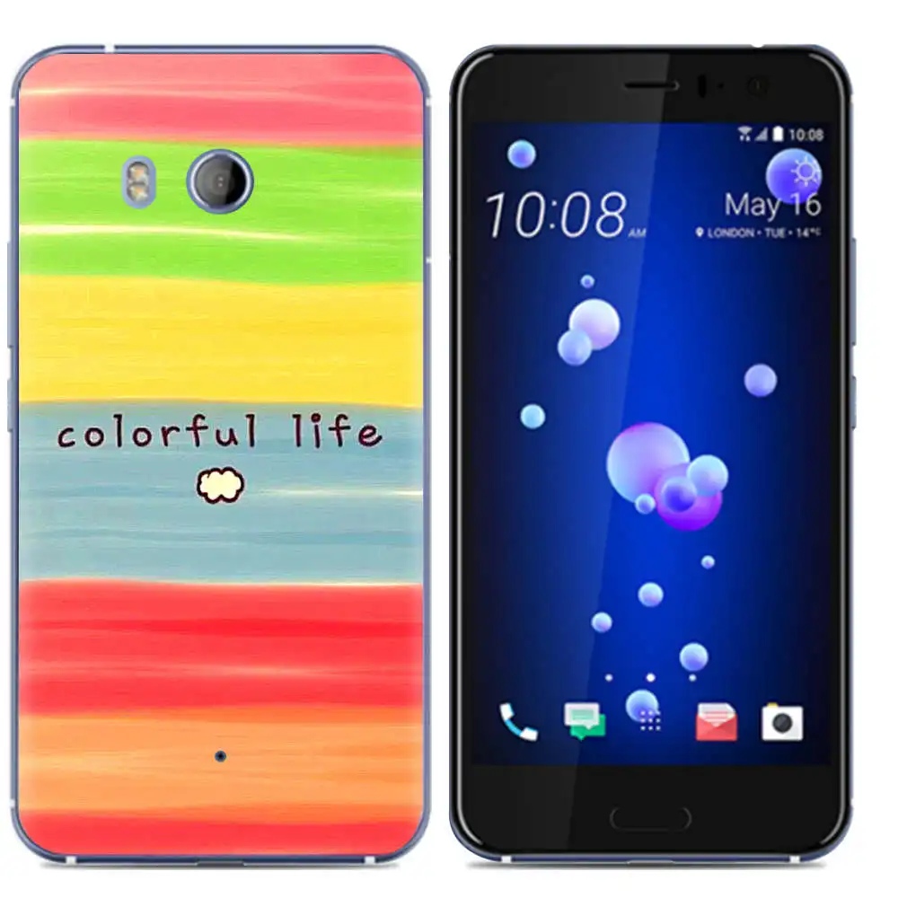 Новое поступление чехол для телефона HTC U11 5 дюймов модный дизайн художественная