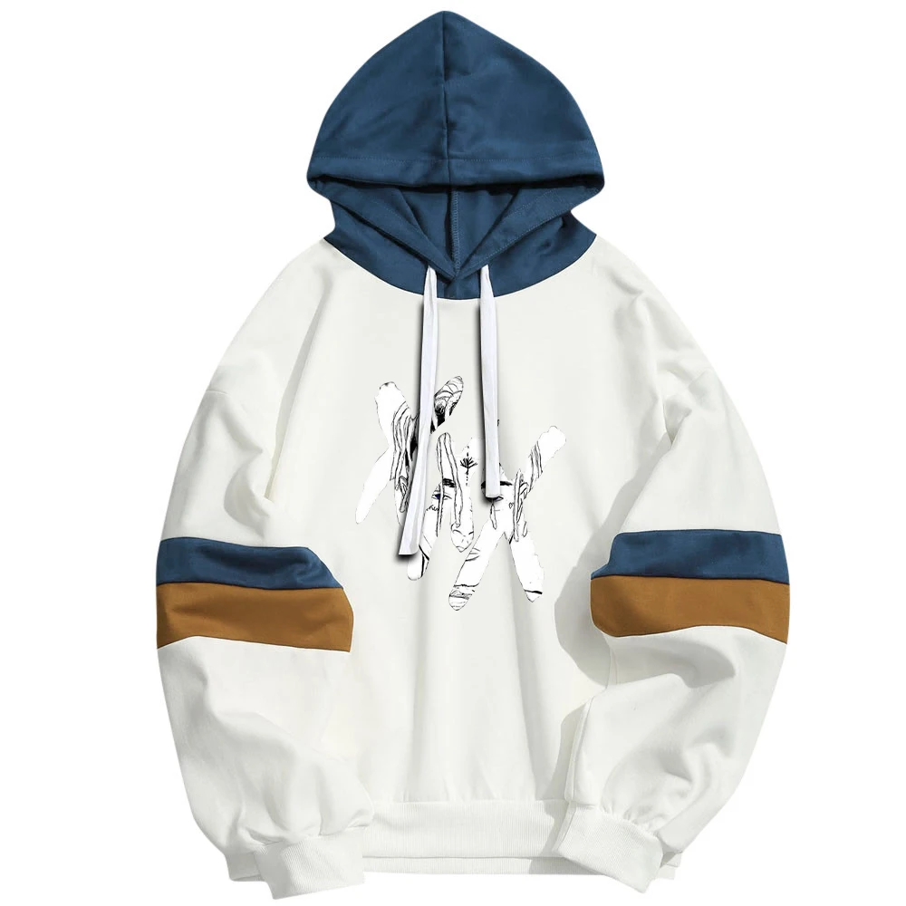 FRDUN TOMMY XXXtentacion hoodies K-pop Women Hoodies Sweatshirts Female Color spellers Hoodie Hip Hop girl boy Sweatshirt Clothe | Мужская