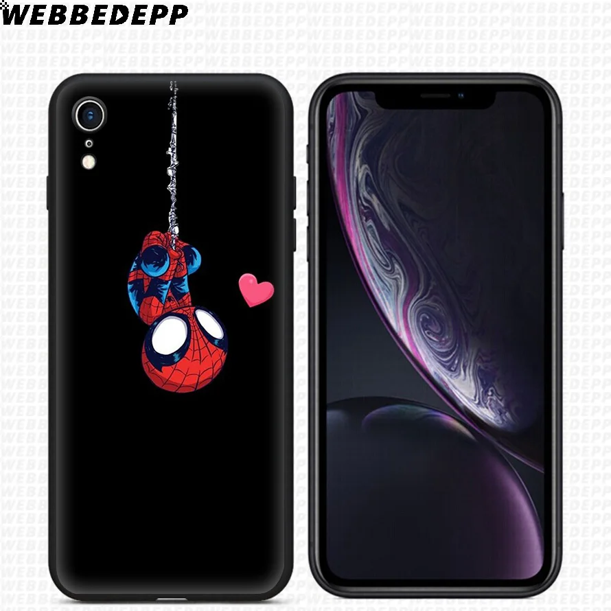 WEBBEDEPP Deadpool Dead Pool классный Мягкий силиконовый чехол для iPhone 11 Pro Xr Xs Max X или 10 8 7 6 6S Plus