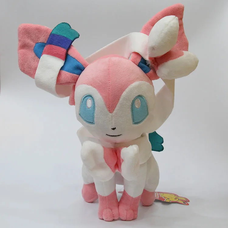 Плюшевые мягкие куклы сильвеон 30 см большой размер сидящие плюшевые подарки для