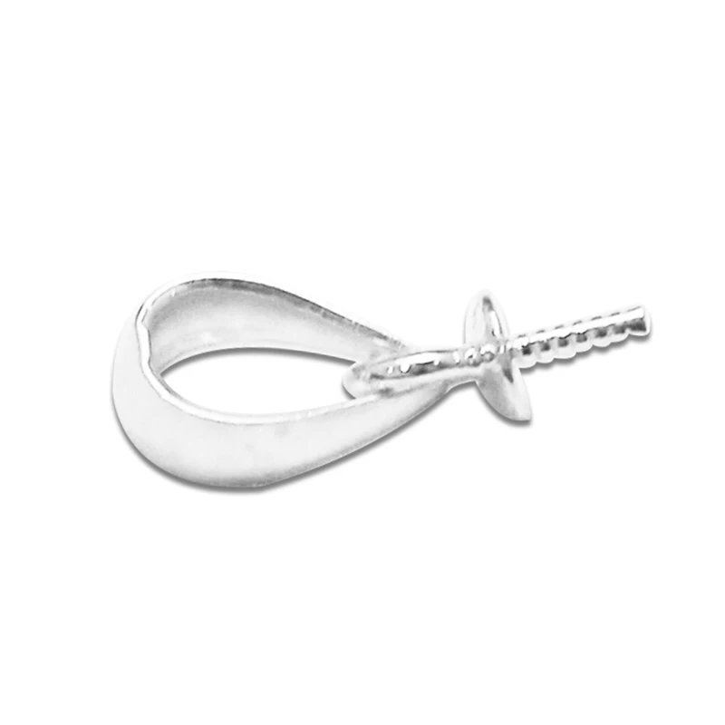 Подвеска Beadsnice ID37460, подвеска, соединитель под ключ для изготовления подвесок, Стерлинговое Серебро 925 пробы, заколка глаз, жемчуг