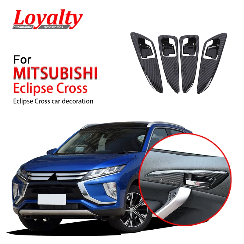 

Loyalty for MITSUBISHI Eclipse Cross 2018 2019 Interior Door Handrail Glass Lift Switch Frame Trim ABS Car Accessories