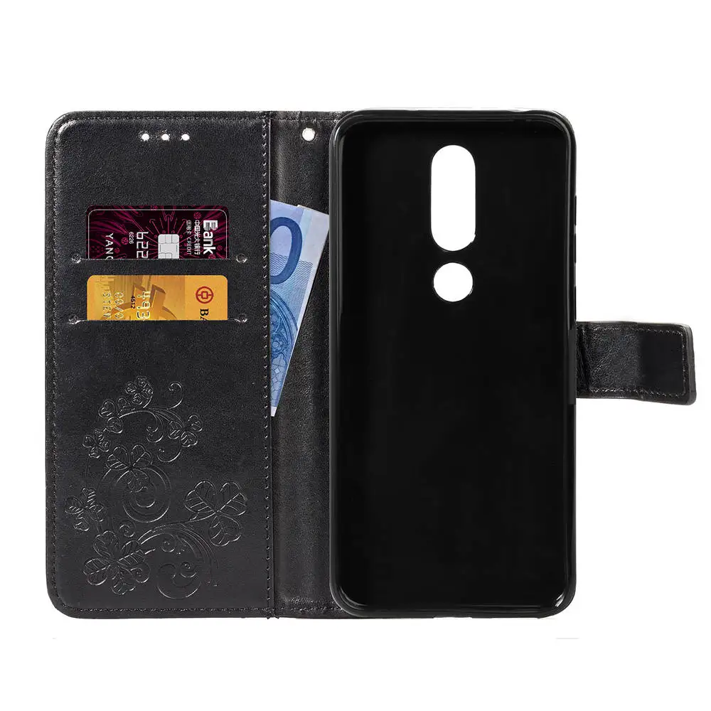 Чехол для телефона Nokia 6 2018 1 Plus X6 откидная Обложка на заднюю панель из